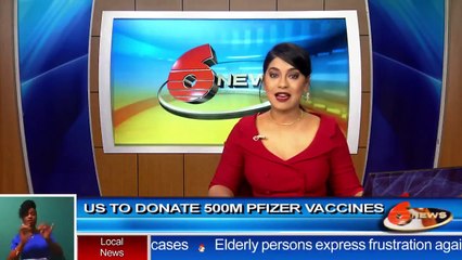 US to donate 500 Million Pfizer Vaccines