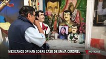 Residentes de Sinaloa opinan sobre el caso de Emma Coronel _ Noticias Telemundo