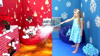 Diana and Roma Play in New Room - Collection of videos for children