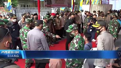 Panglima TNI & Kapolri Gelar Apel Gabungan di Lamongan