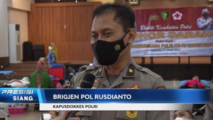 Jelang HUT Bhayangkara, Mabes Polri Gelar Aksi Donor Darah