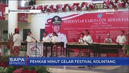Pemkab Minut Gelar Festival Kolintang