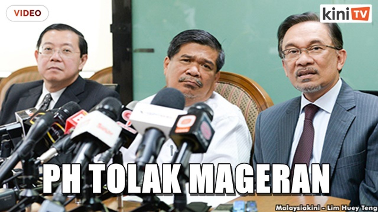 Pakatan Harapan tolak cadangan tubuh Mageran