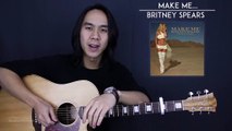 Make Me - Britney Spears Guitar Tutorial Lesson Chords   Cover