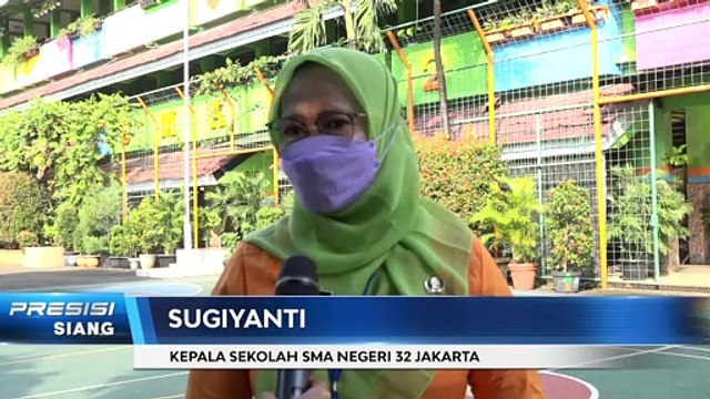 SMAN 32 Jakarta Uji Coba Sekolah Tatap Muka Tahap 2