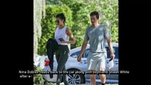 Nina Dobrev Kicks Off The Week With A Workout With Boyfriend Shaun White