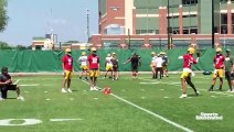 Packers QB Drills at June 10 Minicamp