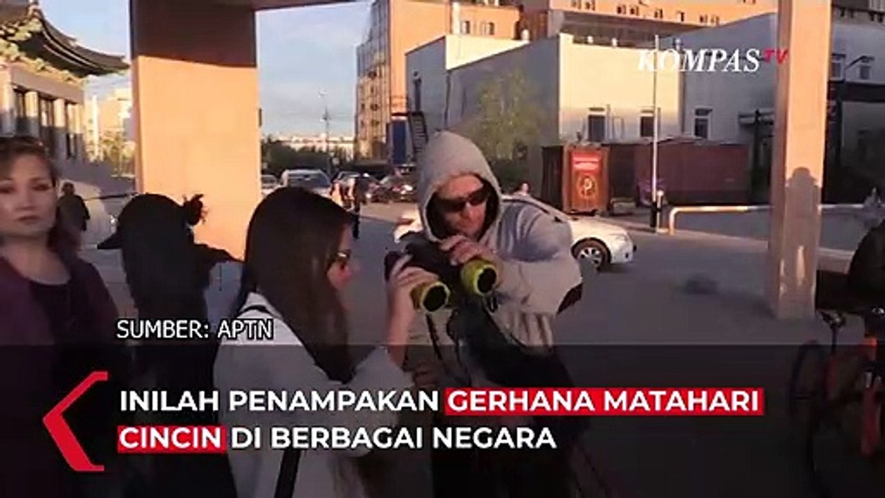 Menakjubkan! Begini Penampakan Gerhana Matahari Cincin di Berbagai Negara