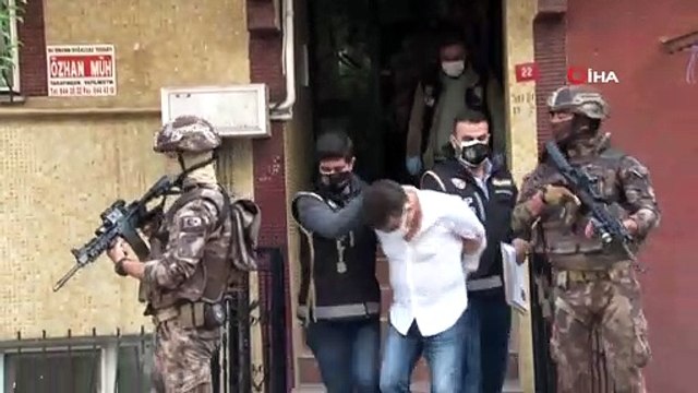 'Nurişler' organize suç örgütüne yönelik İstanbul merkezli 4 ilde eş zamanlı operasyon