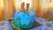 jungle theme cake decoration/ cake for kids/ theme cakes