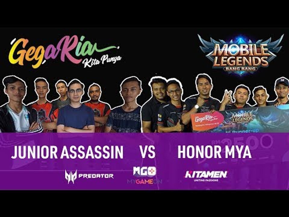 MLBB ALL STAR ARENA ELIMINATIONS JUNIOR ASSASSIN vs HONOR MyA
