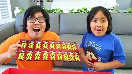 Ryan Collected All 53 Ryan'S World Road Trip Collection And Play Fun Board Game!!!