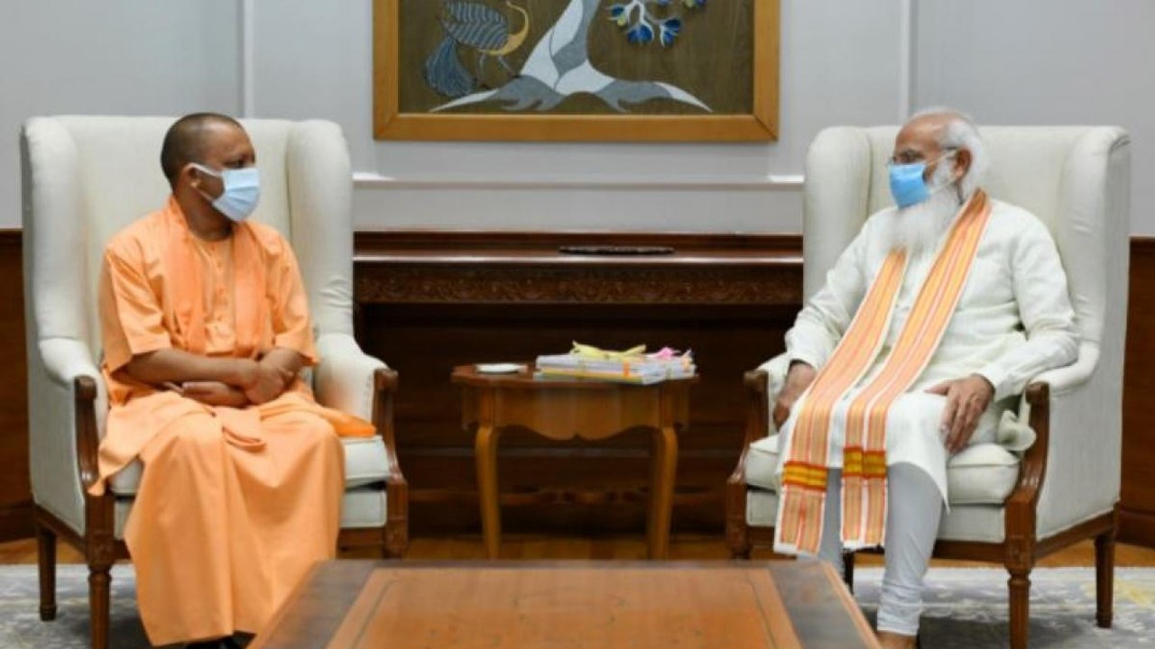 Here's what CM Yogi said after meeting with PM...