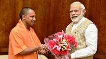 CM Yogi meets PM Modi, will also meet JP Nadda this evening