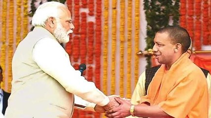 UP CM Adityanath meets PM Modi | See visuals