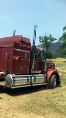 Country Boy Learning Young to Drive Big Rigs