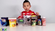 Giant Ice Cream Sundae Diy Fun With Chocolate Sweets Fruits  Ckn Toys