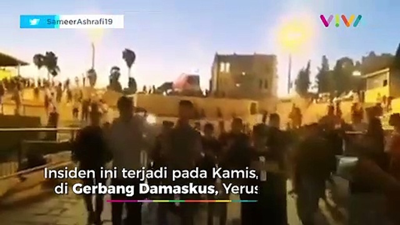 Sedang Sholat, Warga Palestina Dipukuli Polisi Israel