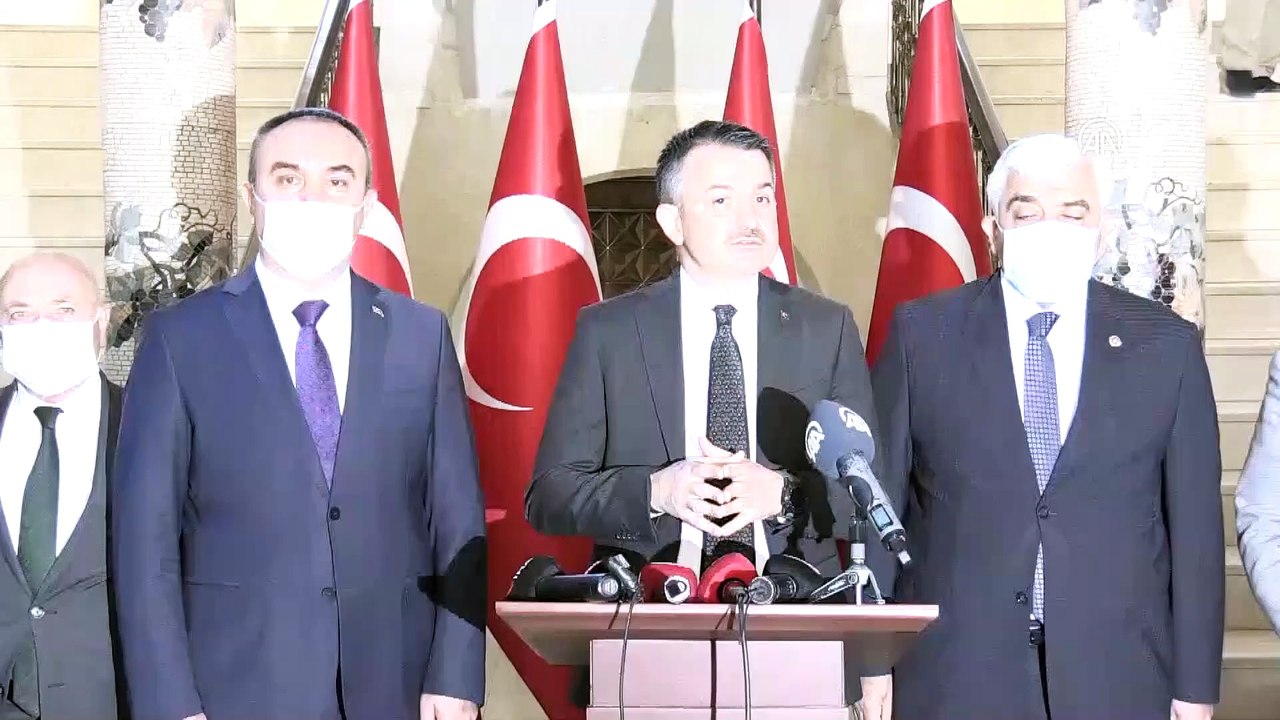 KİLİS - Tarım ve Orman Bakanı Pakdemirli'den bitkisel üretim destekleri ödemesi müjdesi