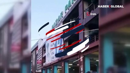 İkiz çocuklarını göremediği için terastan atladı! İşte o anlar