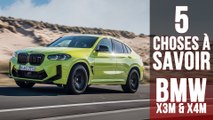 BMW X3 M & X4 M, 5 choses à savoir sur les SUV survitaminés