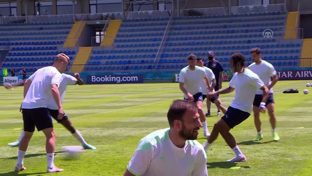 BAKÜ - Galler-İsviçre maçına doğru