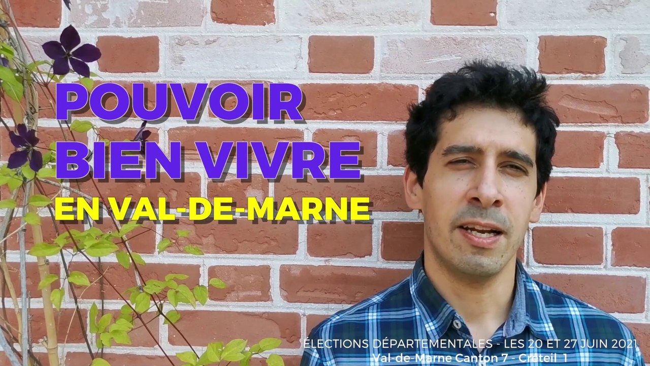 Xavier Chemla, candidat France Insoumise aux Elections Départementales 2021