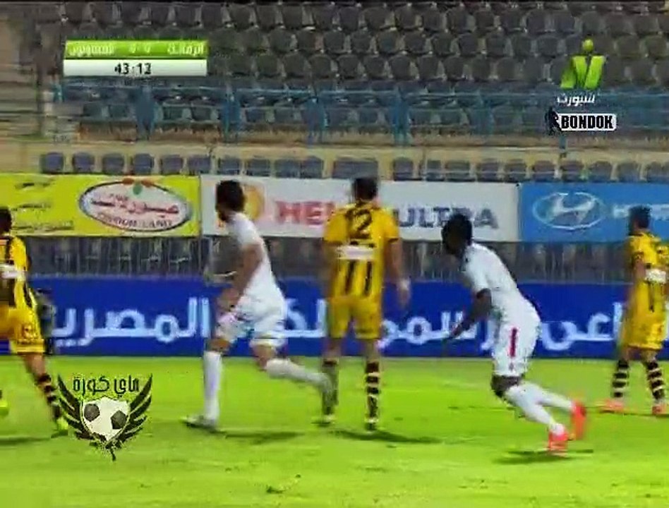اهداف مباراة الزمالك والمقاولون العرب اليوم 6-3-2016