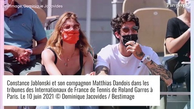 Christophe Michalak, Ines Reg, Constance Jablonski : En amoureux à Roland-Garros