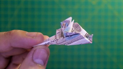 Demo parrot - origami money vietnam