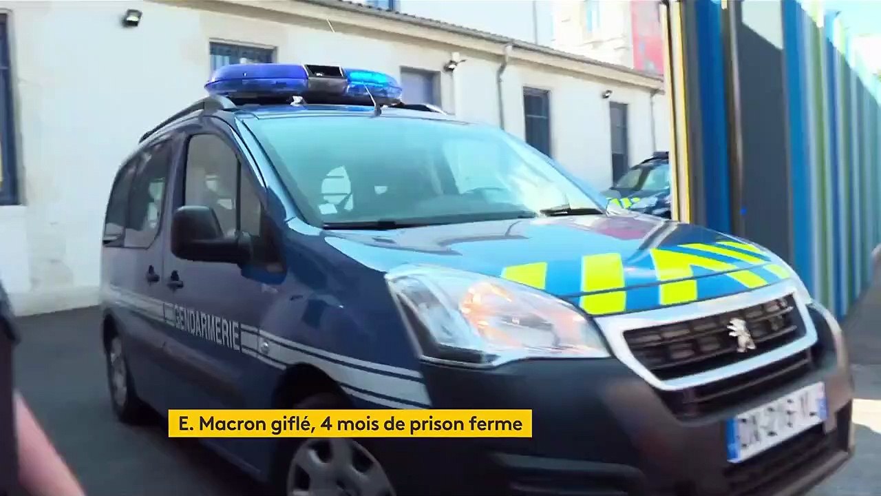 Emmanuel Macron giflé : Damien Tarel condamné à 4 mois de prison ferme