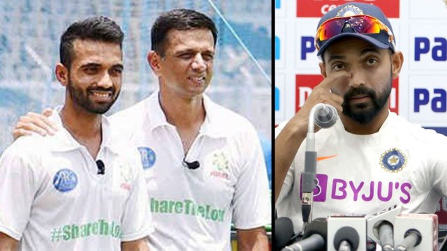 Ajinkya Rahane Reveals How Rahul Dravid Motivated Him | Oneindia Telugu