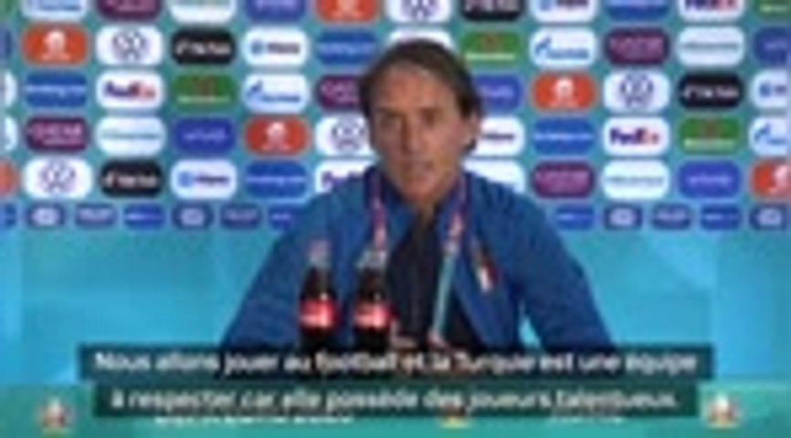 Italie : Mancini - "Nous allons avoir trois matches ...