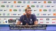 No tension between Giroud and Mbappe - Pogba