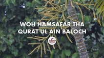Woh Humsafar Tha | HUM TV OST | Qurat Ul Ain Baloch | Lyrical Video | Poetry Junction