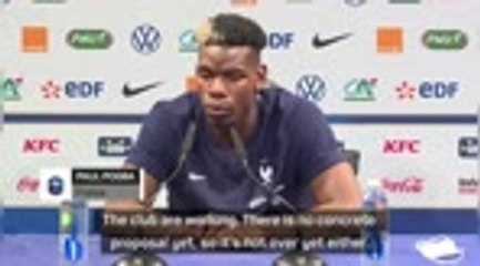 Pogba denies transfer speculation will affect France form