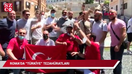 Roma'da 'Türkiye' tezahüratları