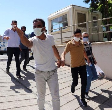 GAZİANTEP'TE DHA MUHABİRİNE SALDIRAN 4 KİŞİ ADLİYEDE