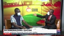 Decriminalizing Suicide: Lawyer petitions Supreme Court over matter - AM Show on JoyNews (11-6-21)