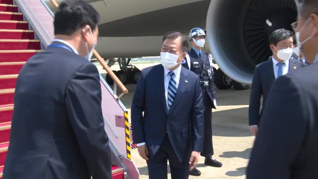 문 대통령, G7 정상회의 참석 위해 출국...유럽 순방 / YTN