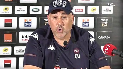 Top 14 : "L'euphorie mène dans le mur", Urios mobilise son équipe avant UBB - Clermont