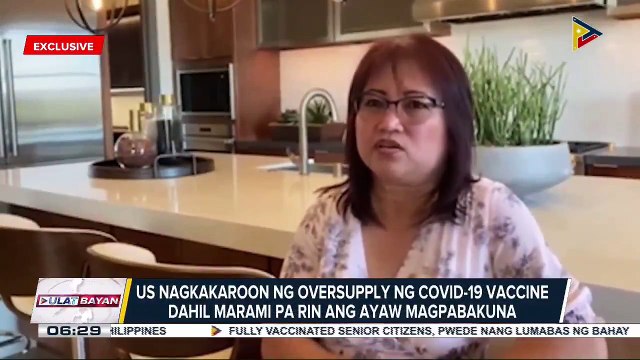 Exclusive: oversupply ng COVID-19 vaccines sa US, bunsod ng marami pa rin ang ayaw magpabakuna