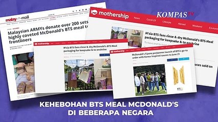 Kehebohan BTS Meal Mcdonalds di Beberapa Negara