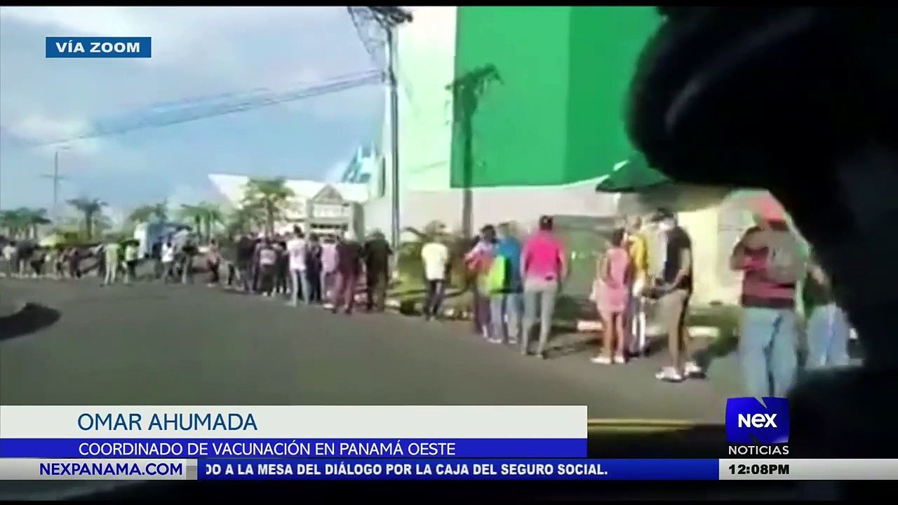 Entrevista a Omar Ahumada, sobre la jornada de vacunación en Westland Mall - Nex Noticias