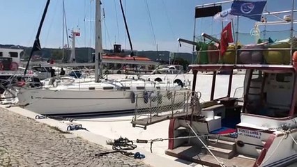 Çanakkale Boğazı'nda müsilaj yoğunluğu sürüyor