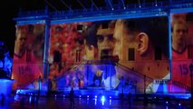 Euro 2020, il videomapping in Campidoglio per celebrare 60 anni di tifo per gli Azzurri