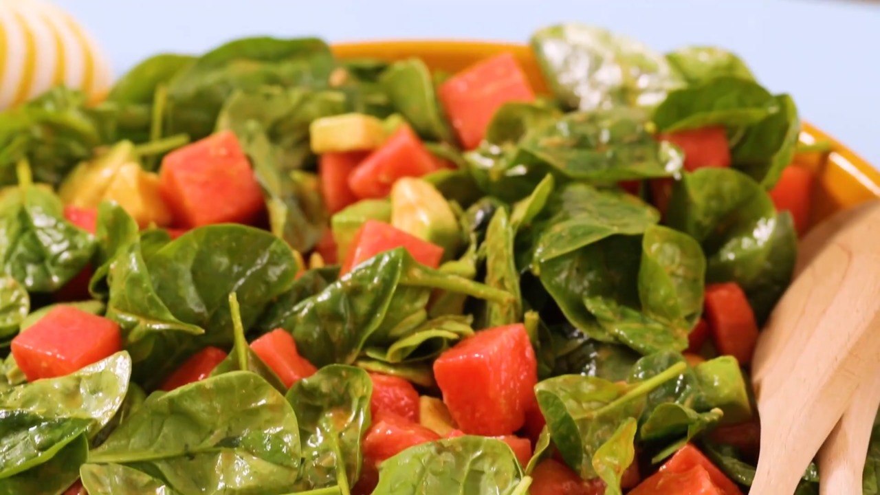 Avocado Watermelon Salad
