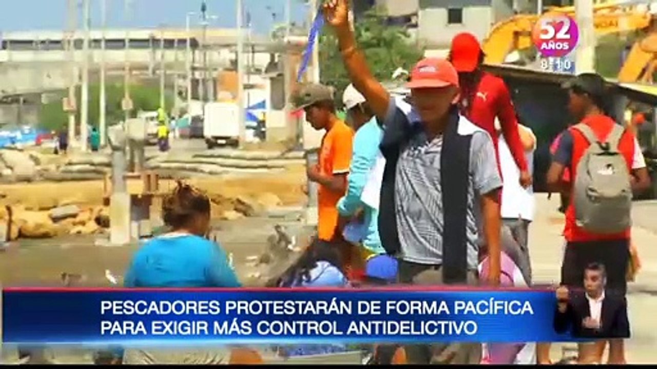 Pescadores de Posorja planifican protestas ante tanta delincuencia