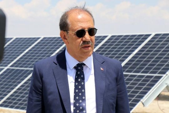 Kalyon Holding Yönetim Kurulu Başkanı Kalyoncu: Santral tamamlandığında Avrupa'nın en büyük, dünyanın ise en büyük 5 güneş enerjisi santralinden...