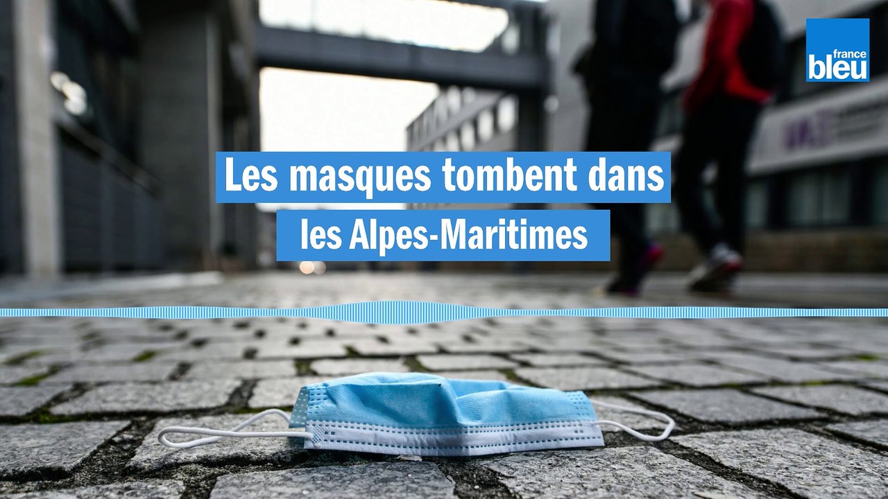Les masques tombent dans les Alpes-Maritimes
